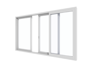 Dreiflügelige Aluminium-Hebeschiebetür