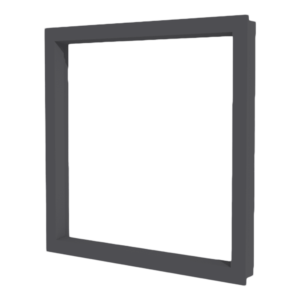 Einteiliges festverglastes Aluminiumfenster